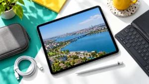 Küçükçekmece’de ikinci el tablet alımı için canlı tablet ve aksesuar görseli