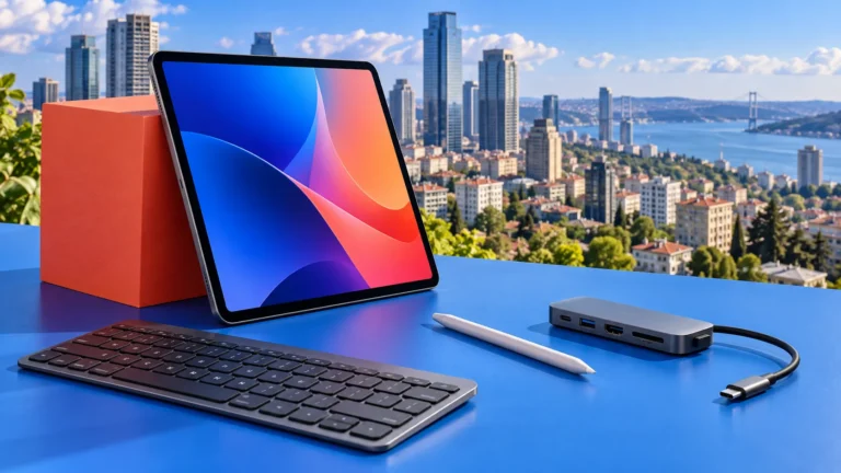 Şişli’de ikinci el tablet alımı için canlı tablet ve klavye görseli