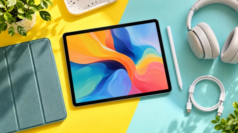 Tuzla’da ikinci el tablet alımı için canlı tablet ve aksesuar görseli