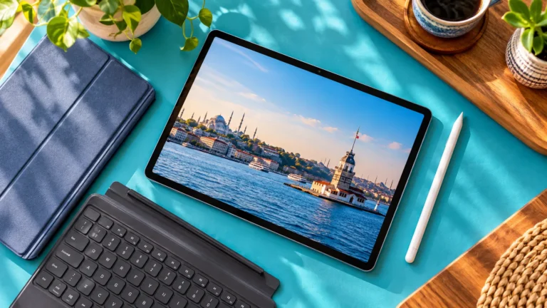 Üsküdar’da ikinci el tablet alımı için canlı tablet ve kalem görseli