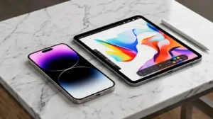 İkinci el tablet alımı için tablet ve akıllı telefon görseli