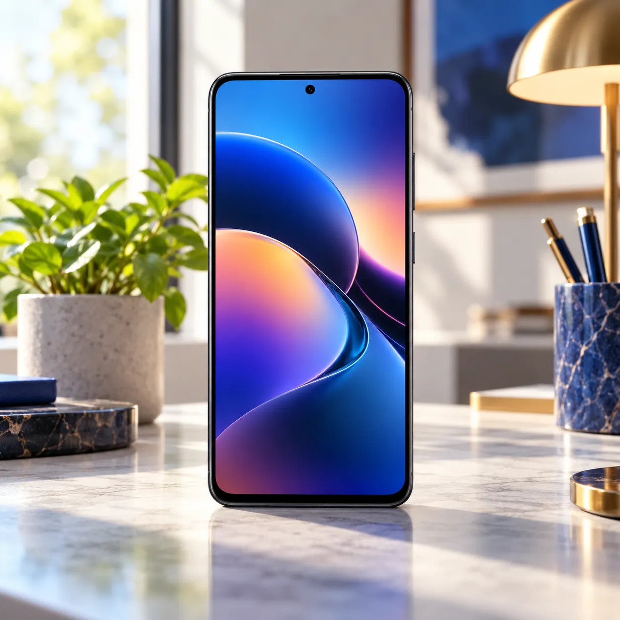 Samsung telefon alan yerler için Galaxy akıllı telefonun ön ve arka görünümü